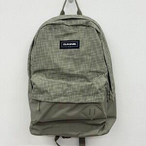 Dakine 365 Pack 21L Backpack Green Grid Everyday Bag Travel School Laptop Books